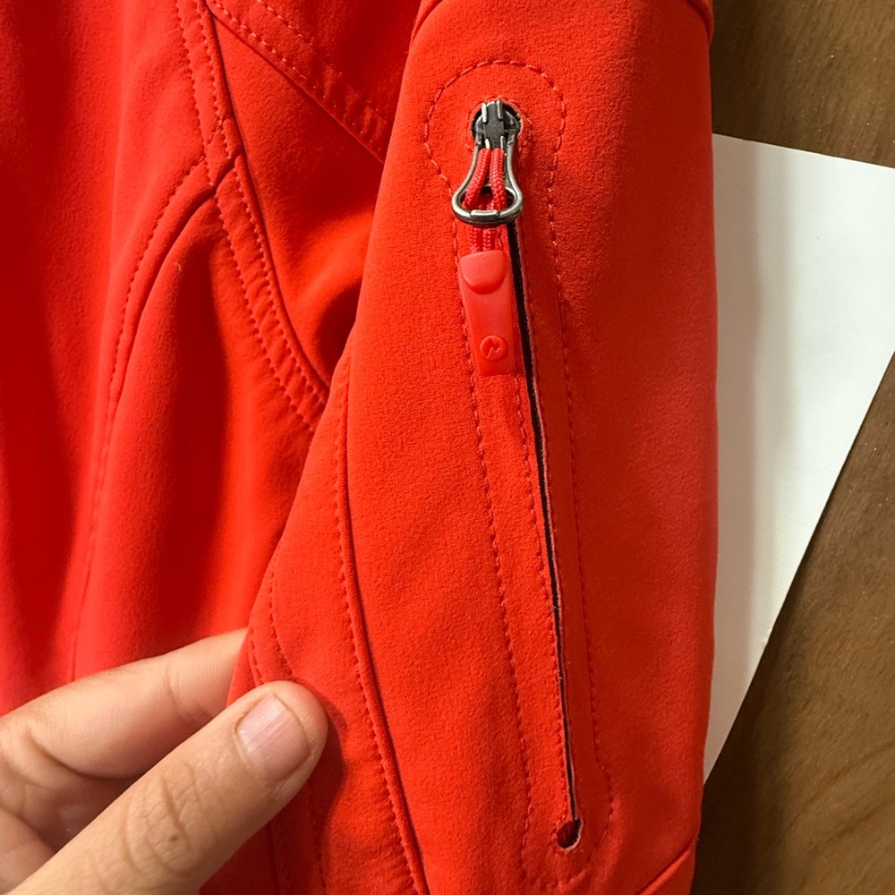 Marmot Women’s Full Zip Fleece-Lined Red Hiking Jacket Size S - Picture 4 of 9